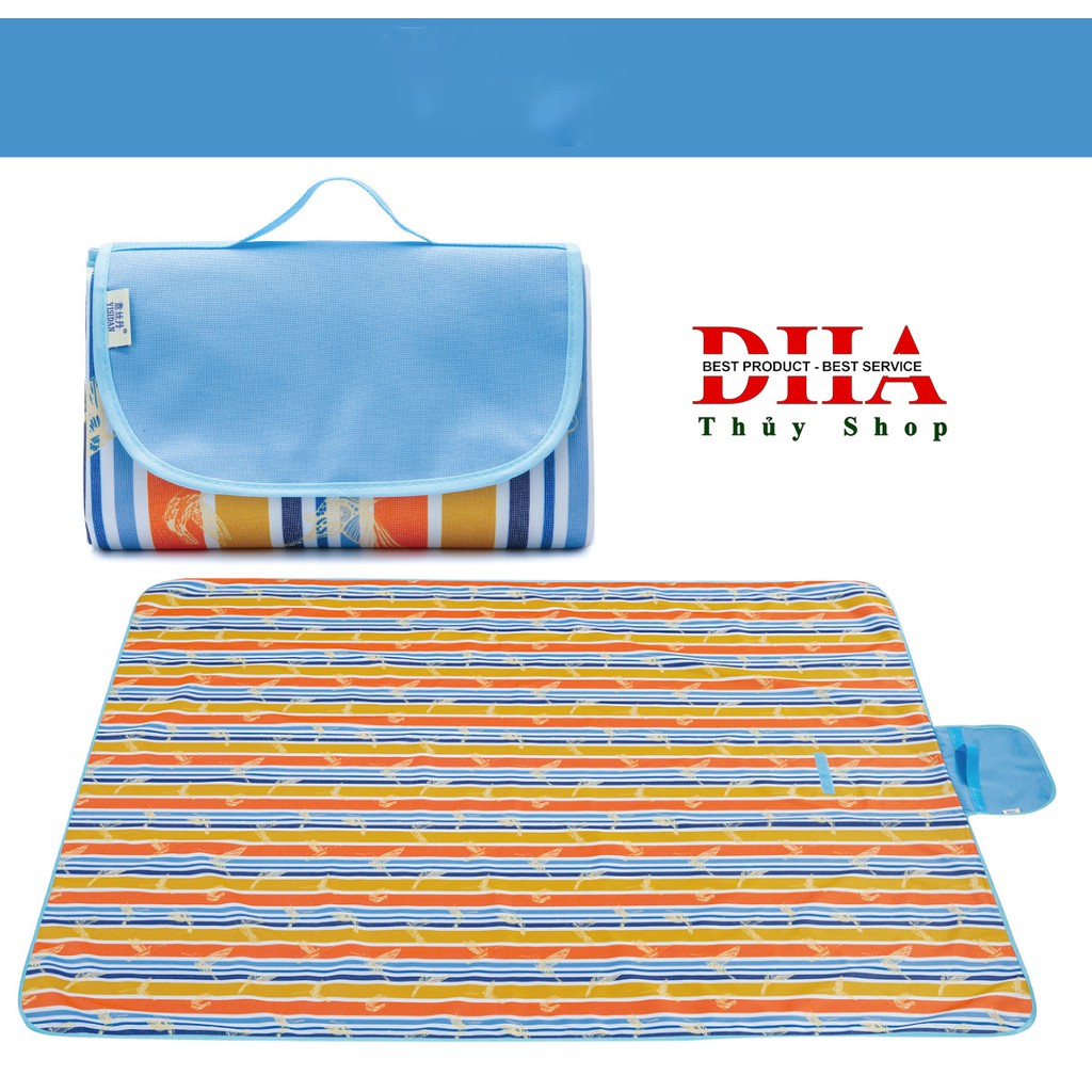 THẢM DU LỊCH GẤP GỌN CHỐNG THẤM CAO CẤP,TẤM TRẢI PICNIC CẮM TRẠI KẾT HỢP TẬP YOGA