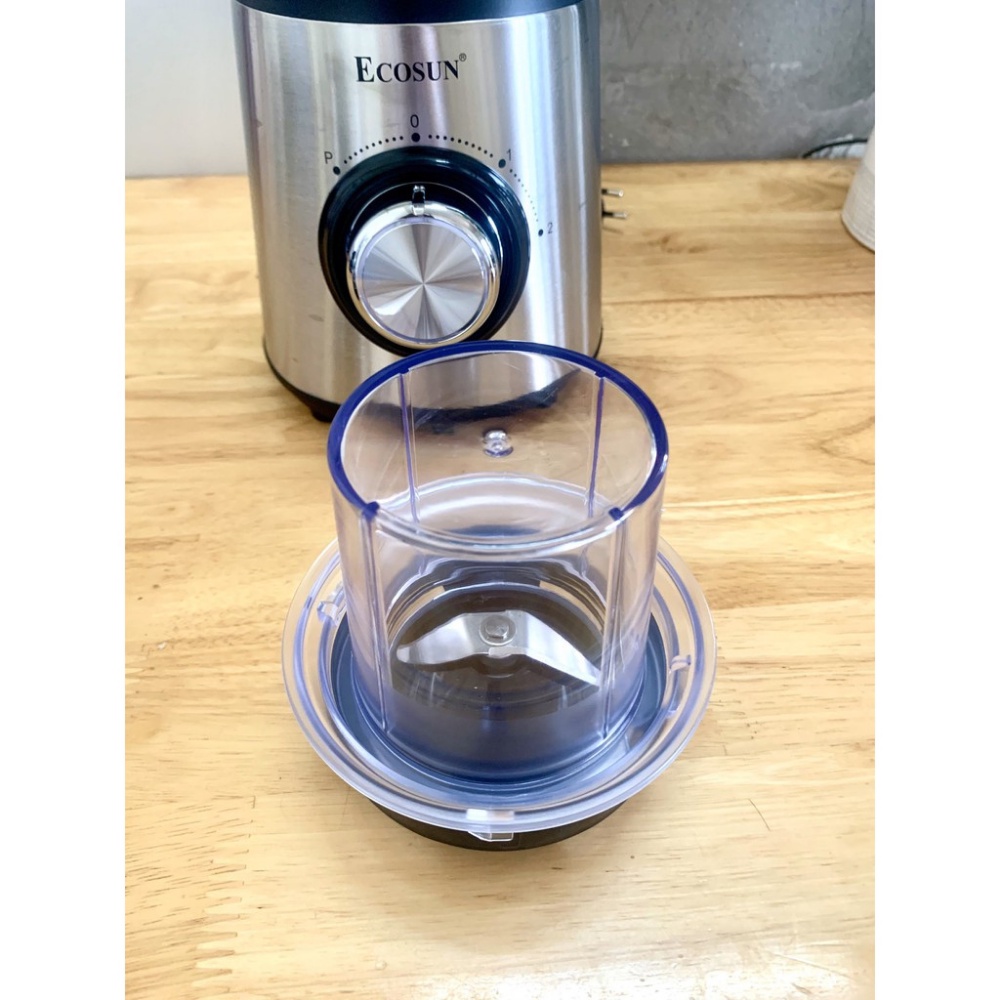 Máy xay sinh tố Ecosun 2-3 cối ,máy xay hạt  công suất lớn 3 tốc độ,cối thủy tinh , hàng chính hãng