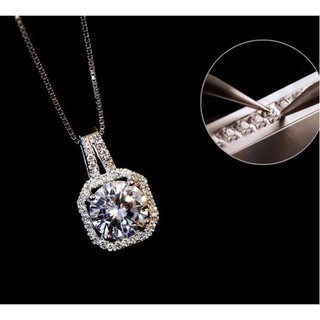 DÂY CHUYỀN MẶT ĐÁ XI BẠC 925