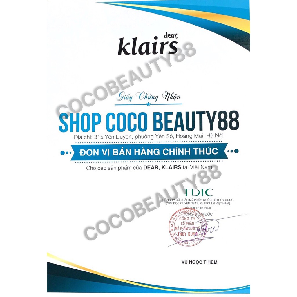 Toner Không Mùi Klairs Supple Preparation Unscented 180ml Mẫu Mới Nhập Khẩu | BigBuy360 - bigbuy360.vn