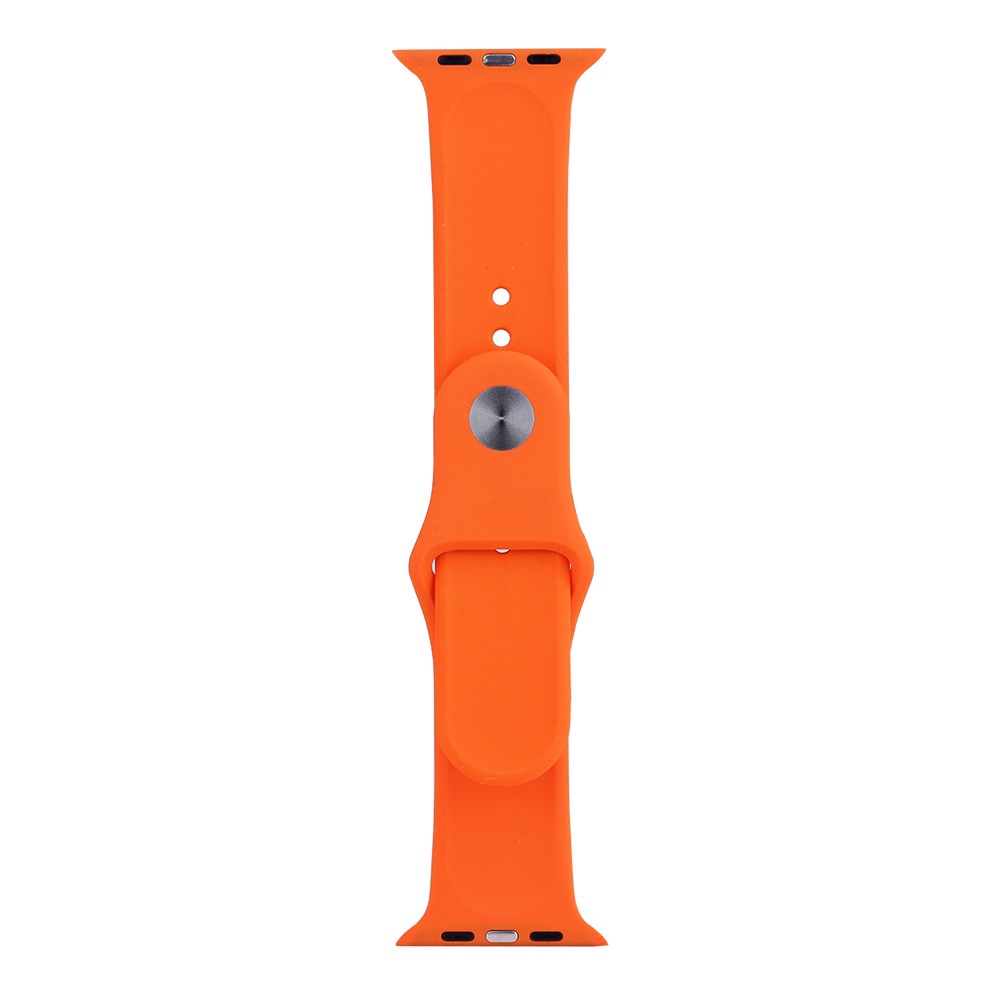 Dây đeo silicon thay thế cho đồng hồ Apple Watch series 1/2/3/4/5/6/7/SE size 38mm-40mm-42mm-44mm nhiều màu tuỳ chọn