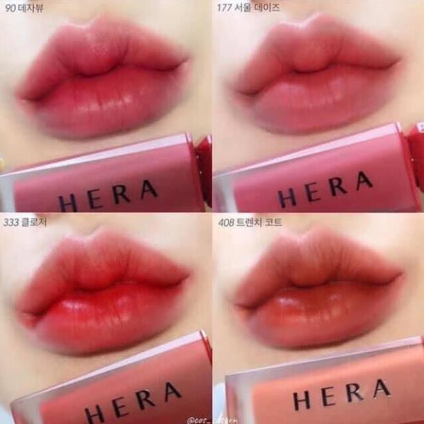 Son bóng Hera Sensual Spicy Nude Gloss 462 Speechless / 499 Rosy Suede