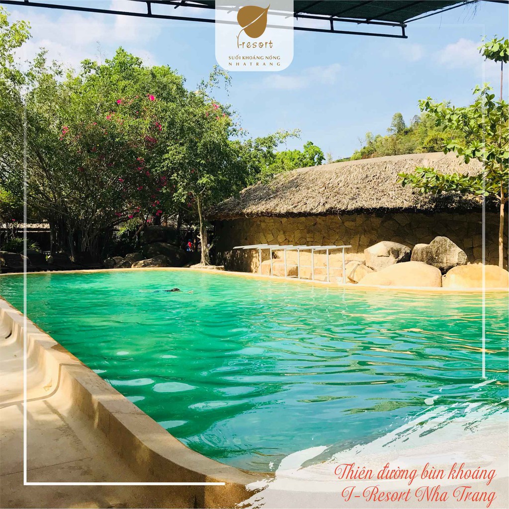 Nha Trang [E-voucher] Tắm bùn khoáng nóng I-Resort dành cho 01 khách - áp dụng hồ 01 - 02 khách