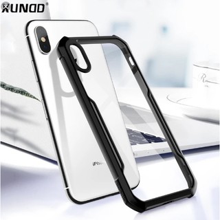 Ốp lưng Xundd Cho iPhone Xs Max Chống sốc, Lưng trong viền màu ( Chính Hãng )