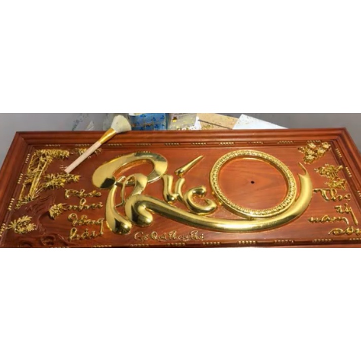 Combo dát vàng 3000 lá Nhật 9cm màu 24K kèm đủ phụ kiện để dát vàng trên kim loại, nhựa, gỗ hiệu ứng bóng  đẹp như xi mạ