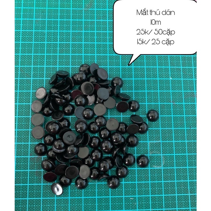 Mắt thú dán