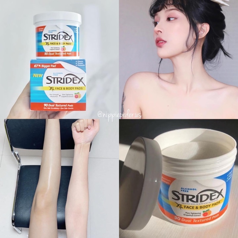 Bông lau trụ mụn STRIDEX 90m