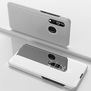 Bao da điện thoại nắp gương nhựa cứng cho samsung a20 a30 a40 a60 m40 m30 m20 a40s