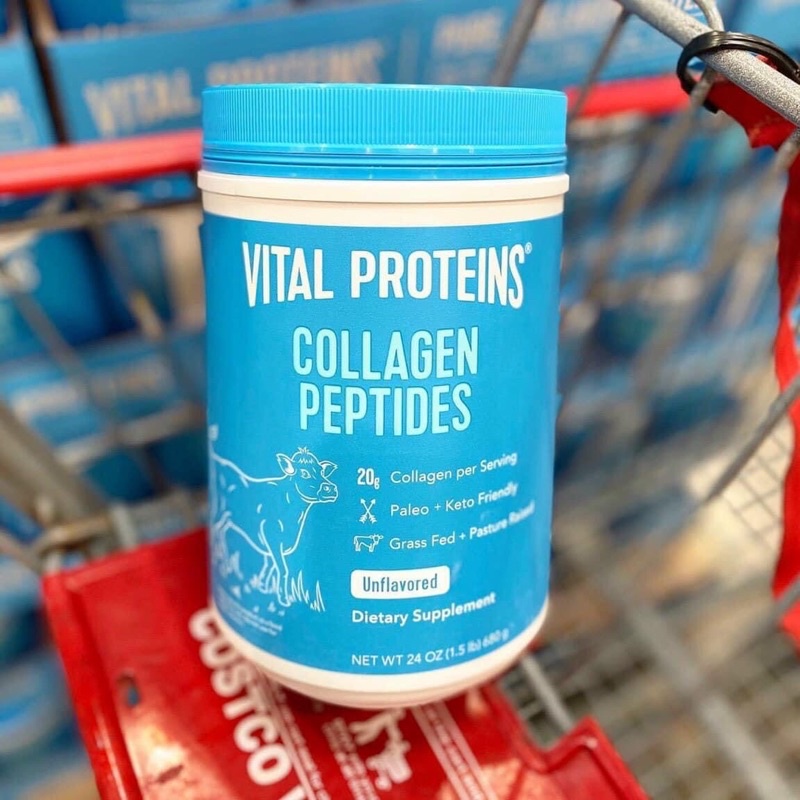 Bột Vital Proteins collagen peptides .bill mỹ