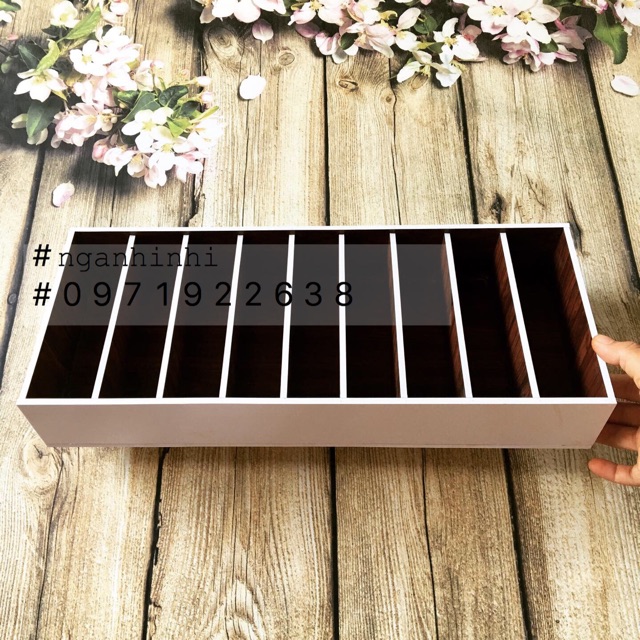 Khay đựng tiền thu ngân 9 ngăn dài 40cm