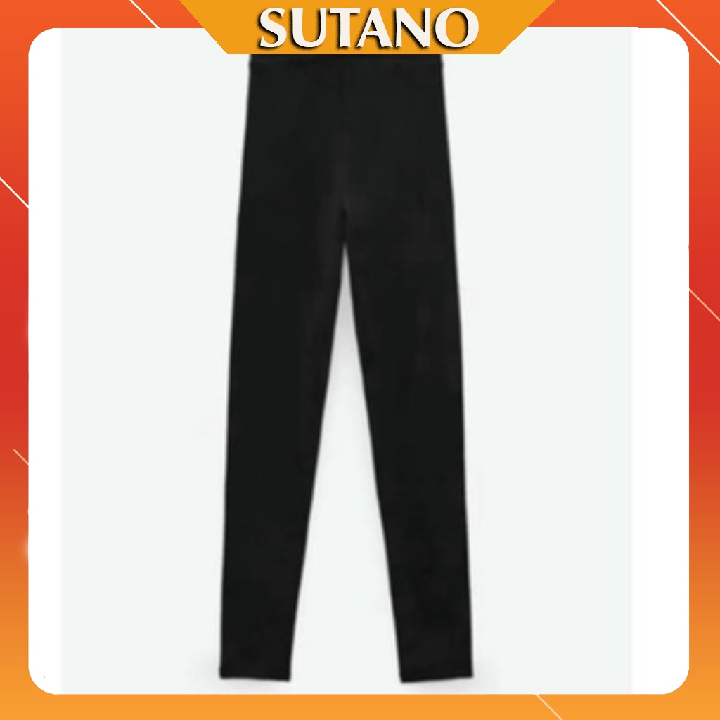 Quần legging cạp cao ZR dáng dài nâng mông Q437 SUTANO