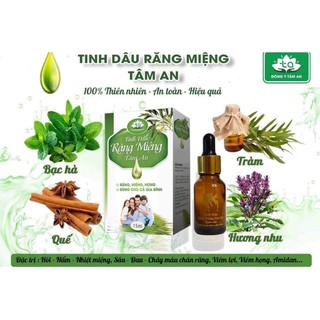 Tinh dầu răng miệng tâm an