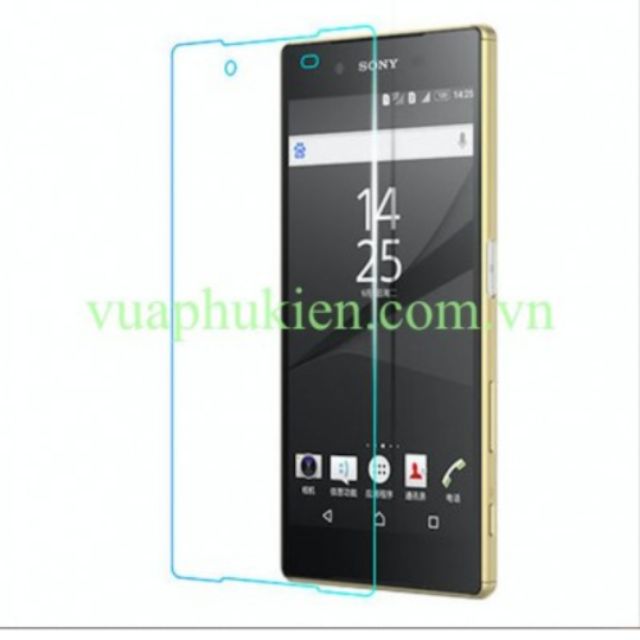 Bộ 3 dán kính cường lực Sony Xperia Z5 Premium - Trong suốt
