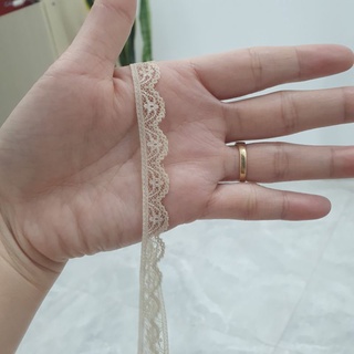 Ren viền màu kem bản 1cm