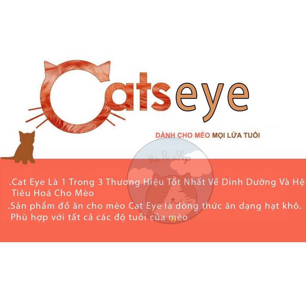 [Hàn Quốc] Thức Ăn Khô Hàn Quốc Cho Mèo Trưởng Thành Cateyes Túi Chiết 1kg