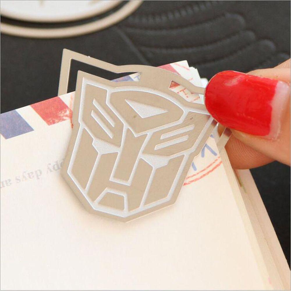 Kẹp Giấy Đánh Dấu Trang Sách Họa Tiết Hoạt Hình Superman Captain America Batman League of Legends Chất Lượng Cao