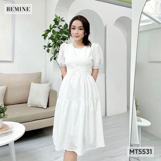 Đầm eo thắt chéo tùng xòe bemine mt5531