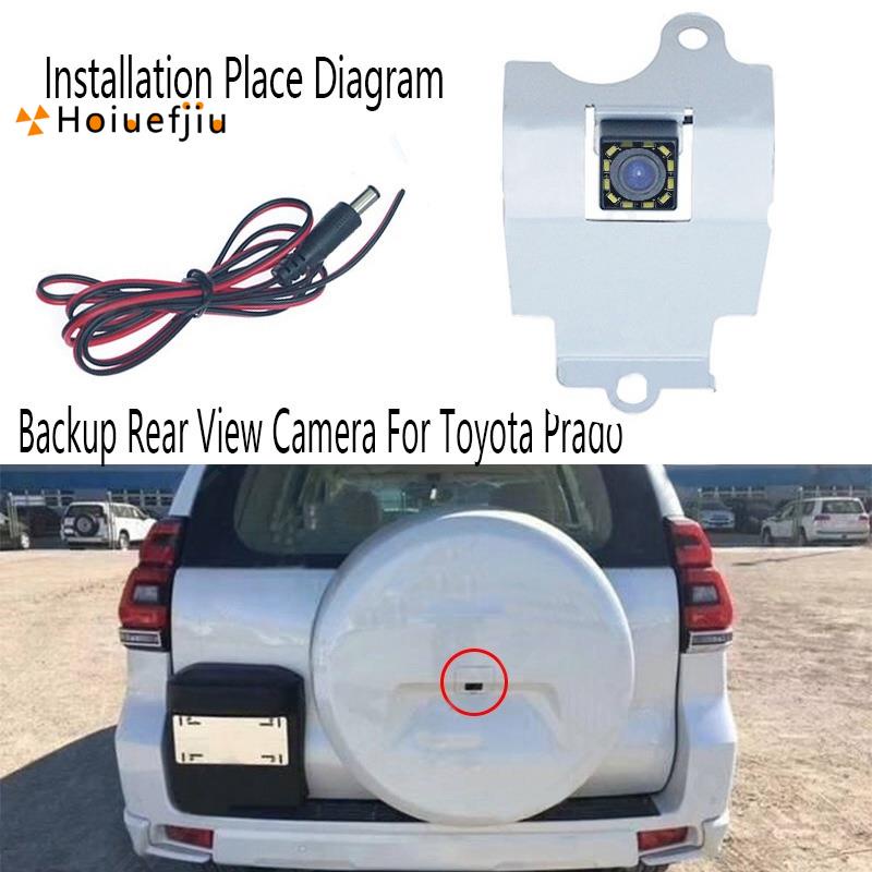 Camera lùi xe 12 bóng LED chuyên dụng cho Toyota Prado
