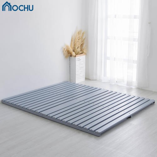 Giường ngủ Pallet gỗ thông OCHU lắp ráp gấp xếp gọn NANCY BED - GREY Nội thất thông minh phong cách Hàn Quốc