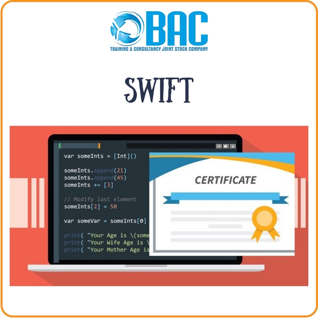 KHÓA HỌC NGÔN NGỮ LẬP TRÌNH SWIFT