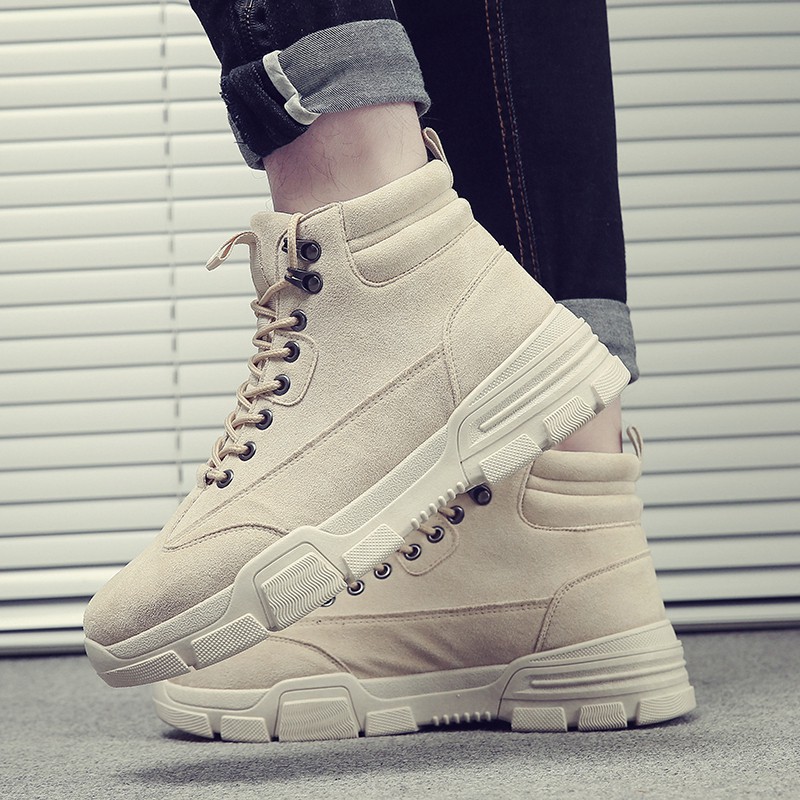 Giày cao cổ nam Mattin kiểu dáng Hàn Quốc bụi bặm đường phố mẫu mới 2020 | BigBuy360 - bigbuy360.vn