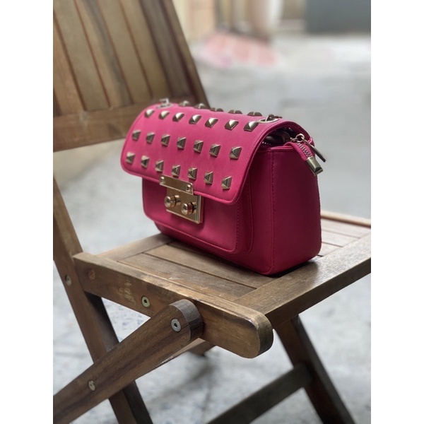 Túi MK hồng - Hàng si