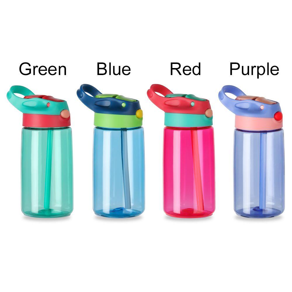 WTTLE Bình Nước 480ml Họa Tiết Hoạt Hình Dễ Thương