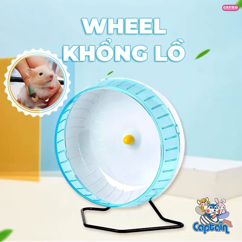 Wheel Carno bánh xe khổng lồ đế sắt cho Hamster