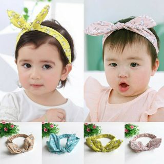 Băng đô tai thỏ dễ thương cho bé gái