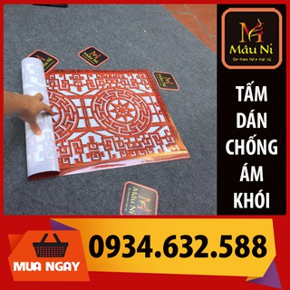 [ tấm chặn ám khói ban thờ  TẤM CHỐNG ÁM KHÓI dán phòng thờ,dán lên trần nhà, không phải khoan
