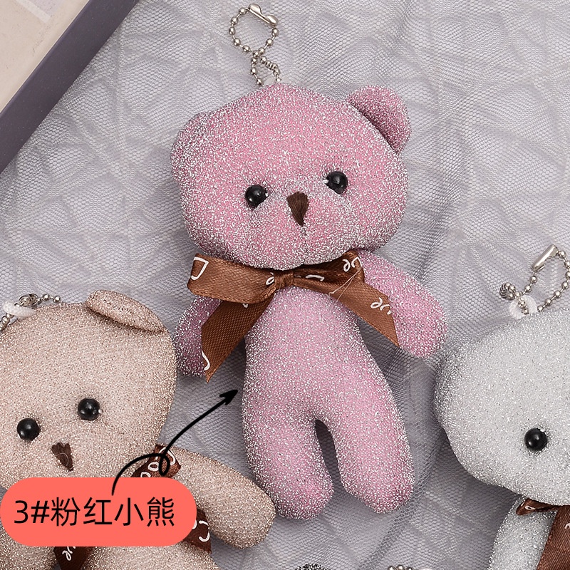 Móc khóa thú nhồi bông,móc chìa khóa,móc treo ba lô,túi xách cực xinh HA1688