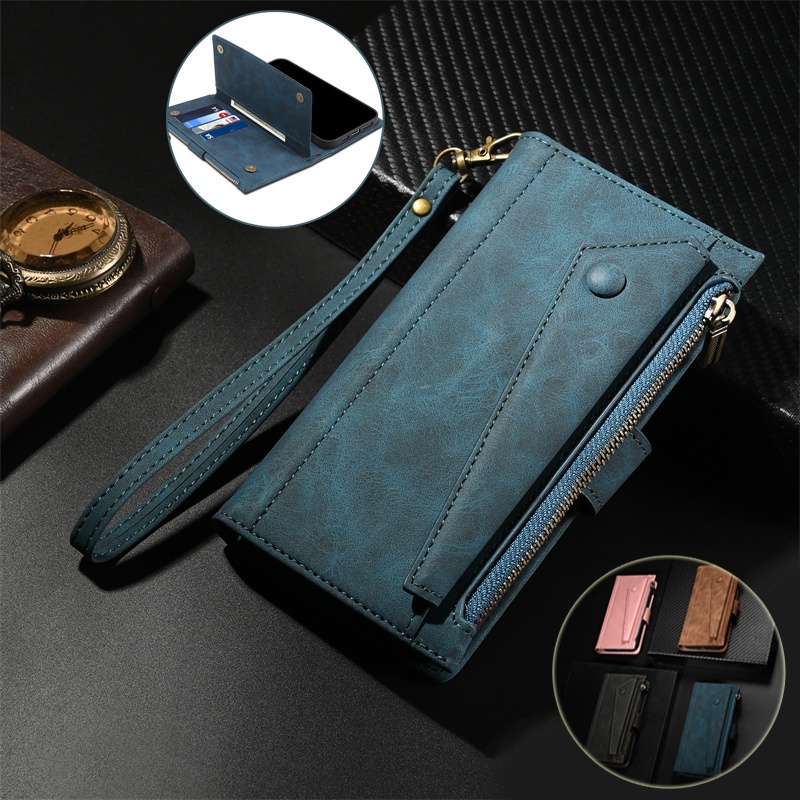 Ốp lưng điện thoại dạng ví da lật dành cho LG K71 K52 K62 K42 K22 Q70 Stylus 3 7 4G 5G Velvet 2 Pro