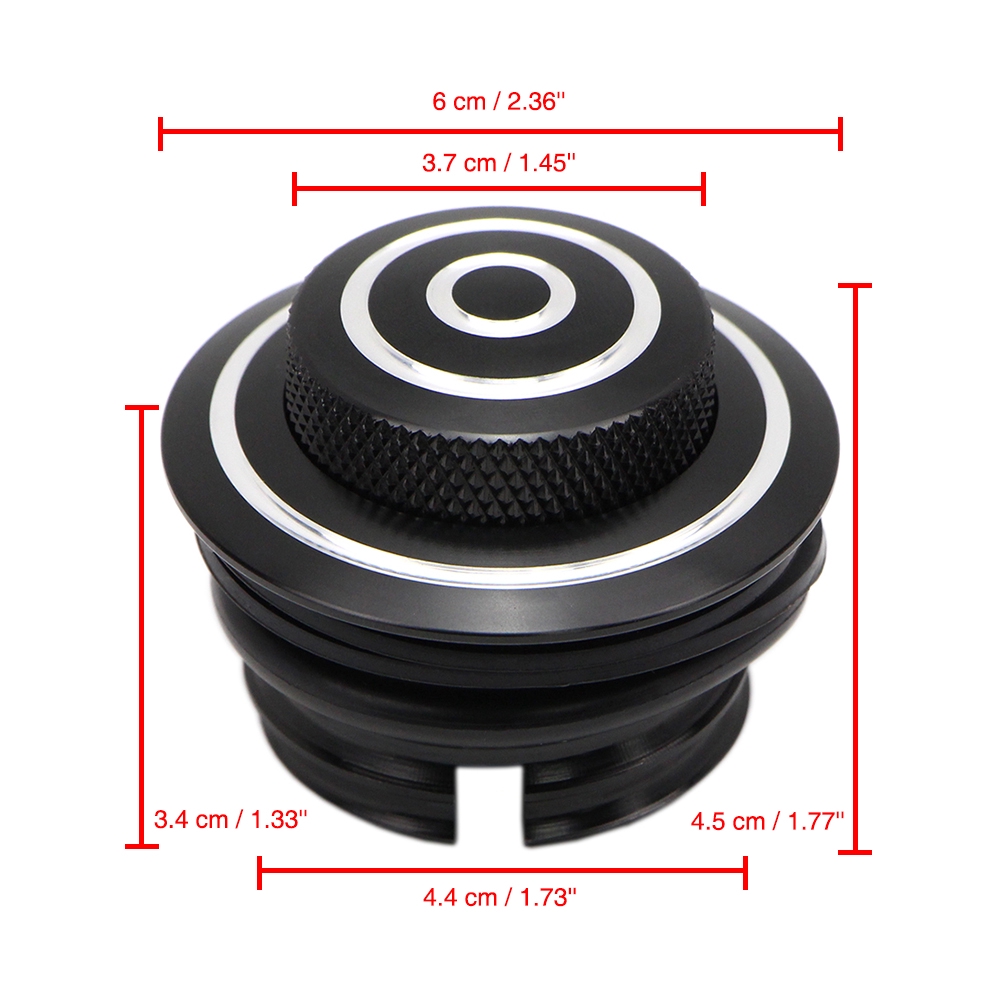 Nắp Đậy Bình Nhiên Liệu Cho Xe Mô Tô Harley-Davidson Dyna