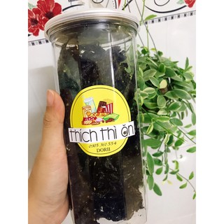 RONG BIỂN CHÁY TỎI - hủ pet 150g