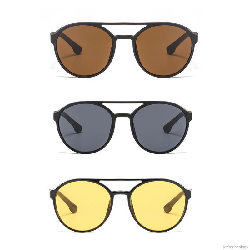 Kính mát tròn gọng nhựa phong cách Steampunk | BigBuy360 - bigbuy360.vn