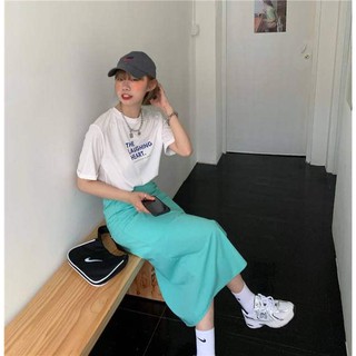 SET PULL CHỮ + CHÂN VÁY XẺ TÀ MIDI