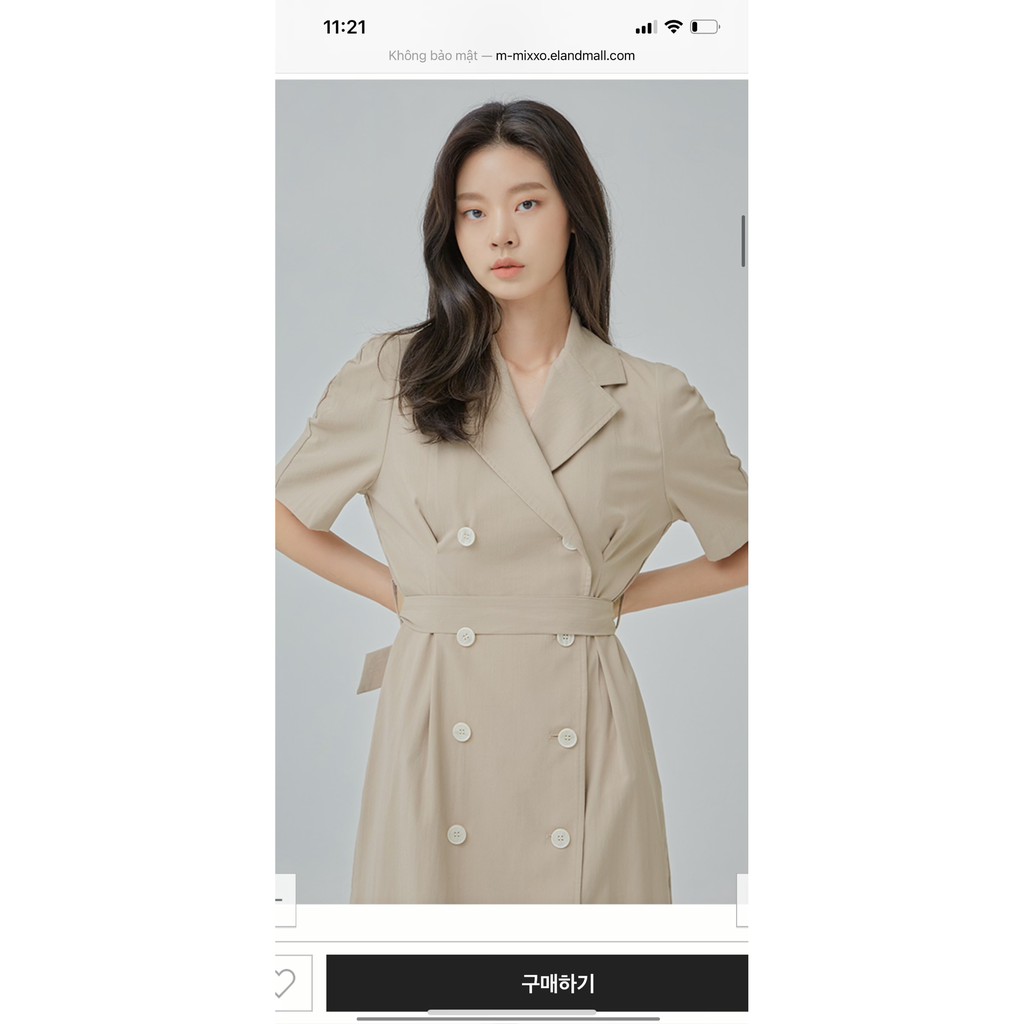 ĐẦM CỔ VEST MIX.XO KAMI | BigBuy360 - bigbuy360.vn