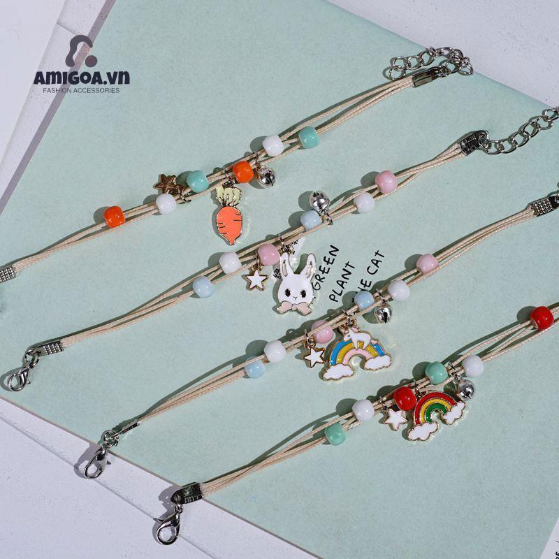 ✨✨ Vòng Tay Mặt Hình Bướm Bằng Gốm Sứ Phong Cách Hàn Quốc Thời Trang Cho Nữ