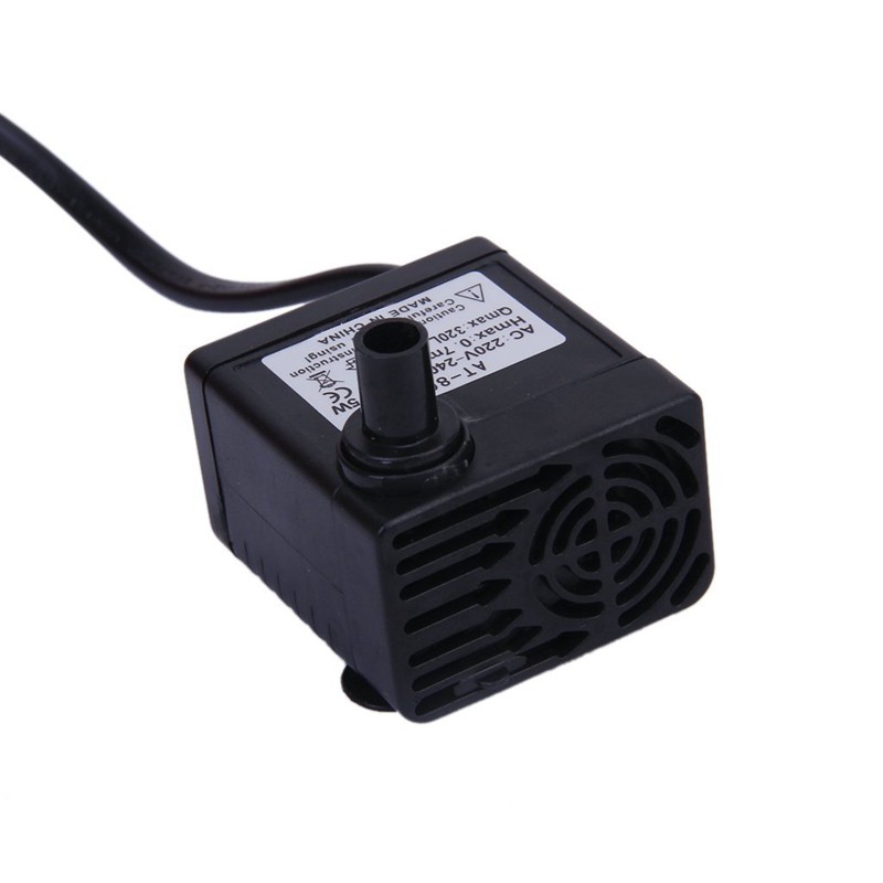 Máy bơm nước chìm AC 220-240V 5W chuẩn phích cắm EU cho bể cá hồ suối