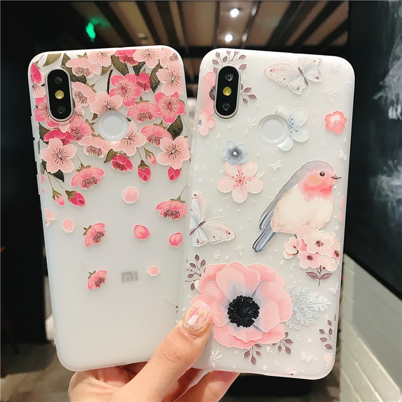 Ốp điện thoại TPU in hình bông hoa nhiều màu sắc cho A51 A71 A10S A30S A50S A10 A20 A30 A50 A70 M21 S8 S9 S10 Plus S10e Note 8 9