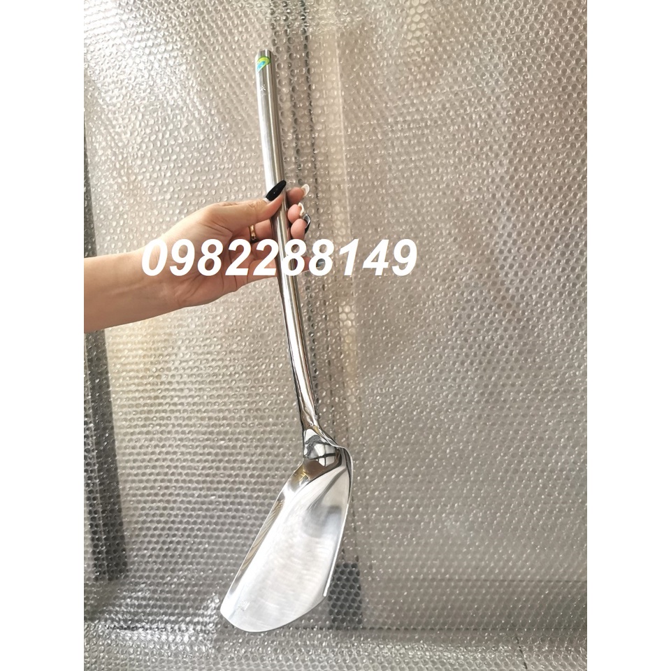 SẠN/XẺNG INOX CÁN GỖ/CÁN INOX CÔNG NGHIỆP DÙNG CHO NHÀ HÀNG,QUÁN ĂN,GIA ĐÌNH.