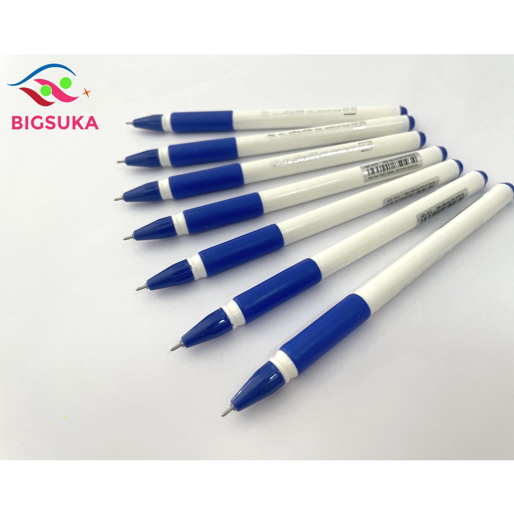 Bút bi gel Thiên Long Gel-012 Starlit xanh BIGSUKA