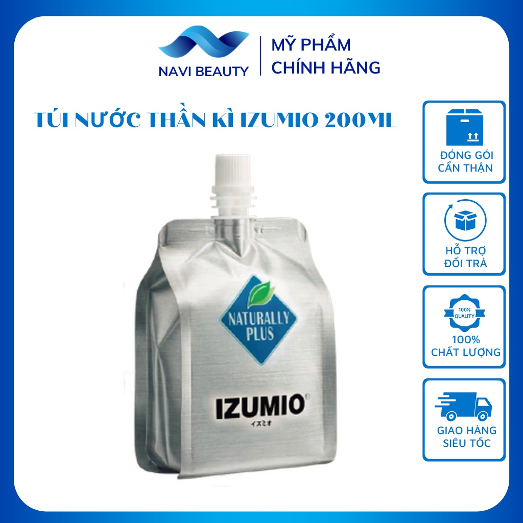 Nước uống Izumio Nhật Bản nước uống giàu hydro chống ung thư naturally plus nước thần kỳ