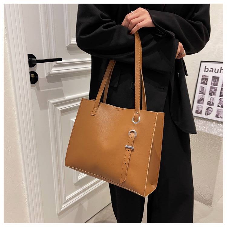 Túi xách tote da nữ giá rẻ size to đựng vừa A4 đeo vai đẹp đi chơi đi làm thời trang hàn quốc DC523