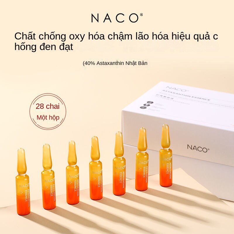Tinh Chất Ampoule Naco Astaxanthin Chống Oxy Hóa Làm Trắng Sáng Da