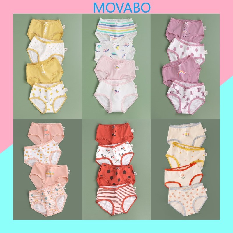 Quần chip tam giác cho bé xuất dư chất cotton cao cấp siêu mềm mịn QCB03