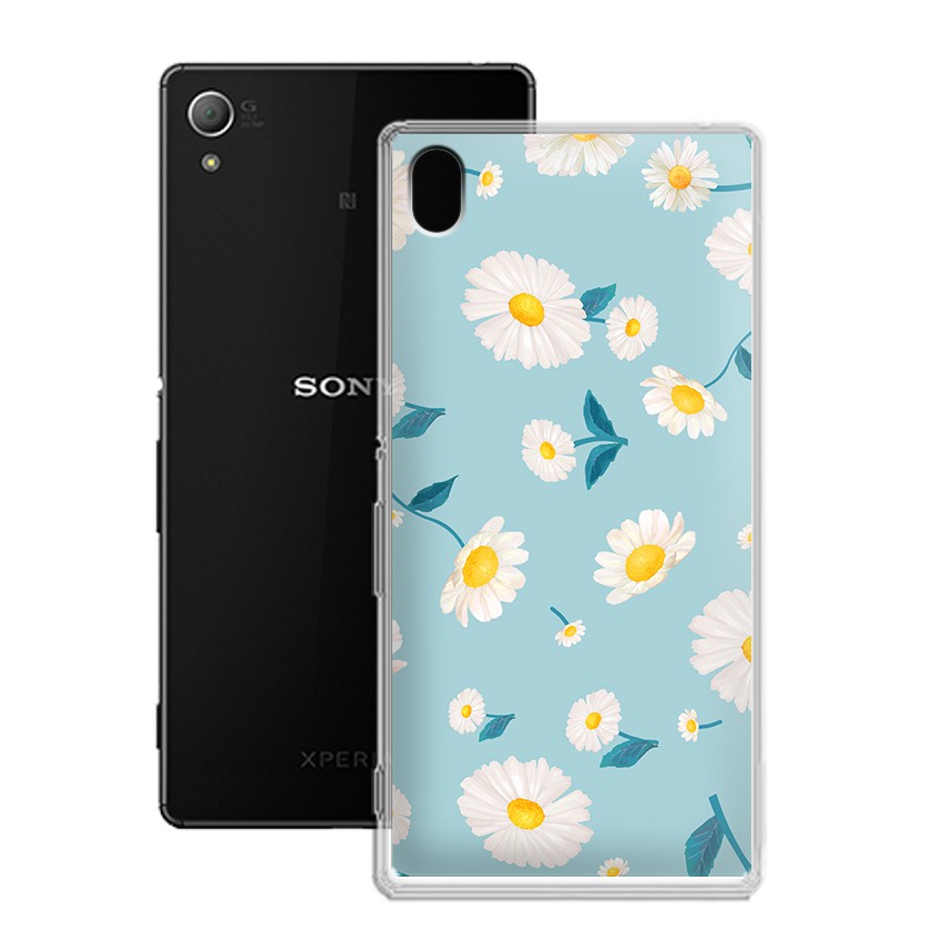 [FREESHIP ĐƠN 50K] Ốp lưng Sony Xperia Z5 in hình hoa cỏ mùa hè độc đáo - 01151 Silicone Dẻo