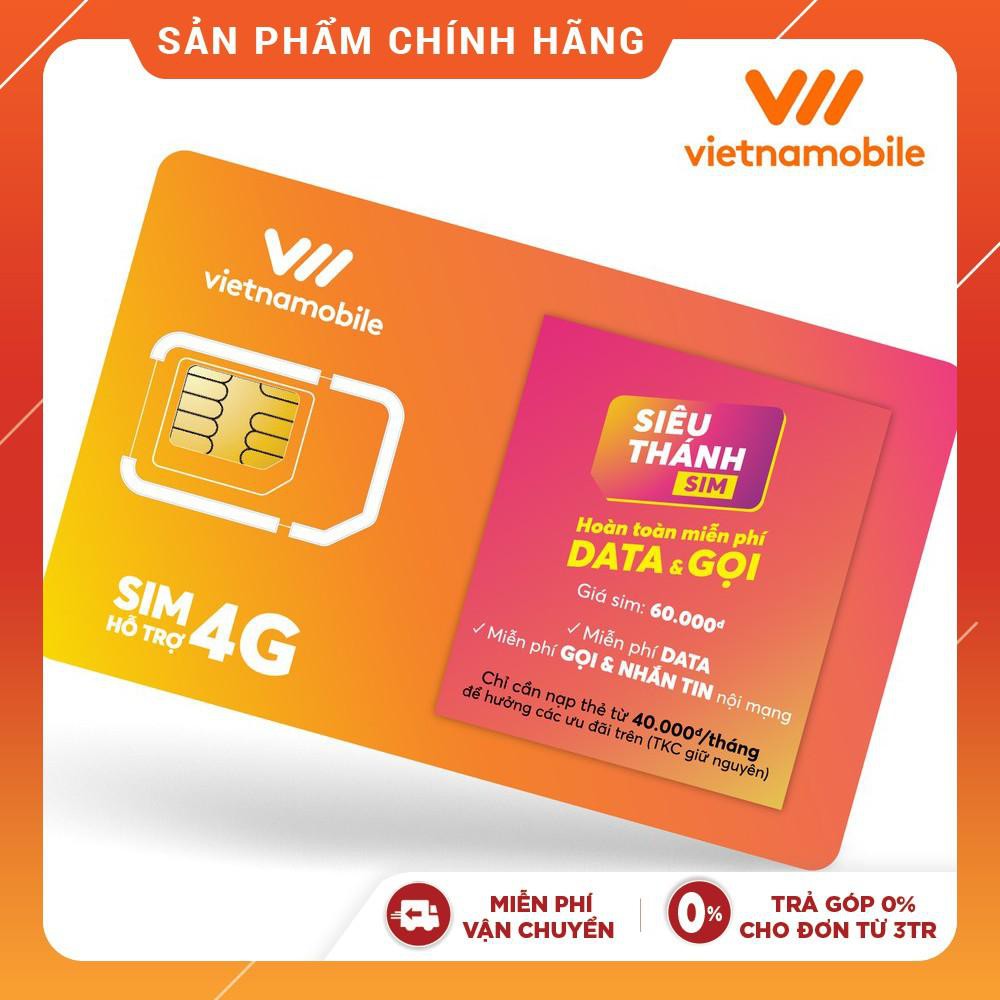 Sim 4G VNMB DATA không giới hạn cước tháng 20k