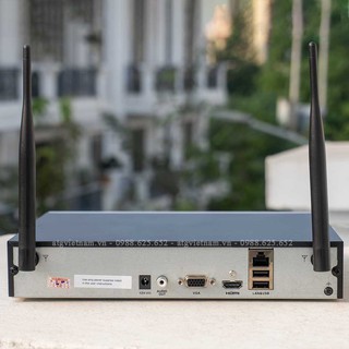 Bộ Kit 4 Camera Wifi Hikvision 4MP NK44W0H / 2MP NK42W0H - Trọn bộ 4 camera đủ phụ kiện - HÀNG CHÍNH HÃNG - BH 2 NĂM