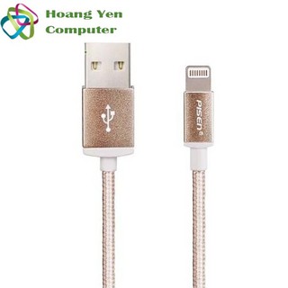Cáp Sạc Dây Dù Pisen Cho IPhone IPad 1M - BH 6 tháng 1 đổi 1